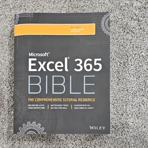 Microsoft Excel 365 Bible - NEW